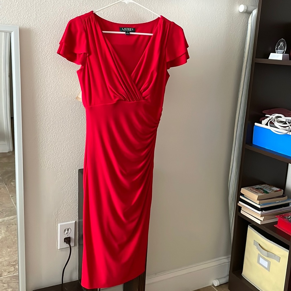 Ralph Lauren dress.